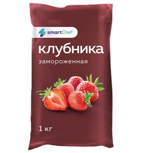 Клубника замороженная, 1кг.